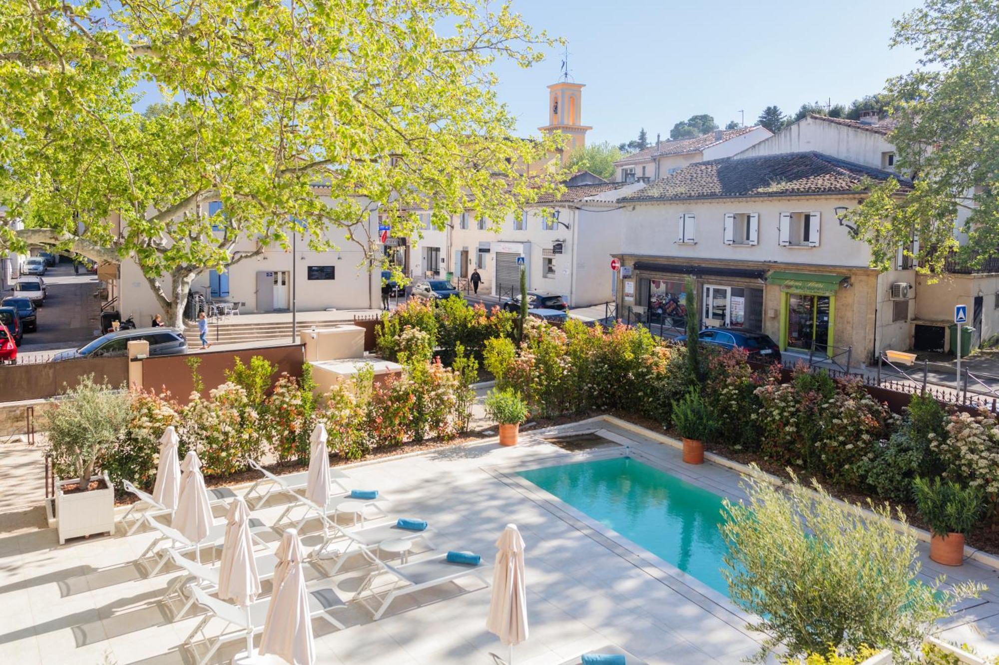 Hotel Et Restaurant La Bastide Bourrelly - Mathias Dandine Cabries Exterior photo